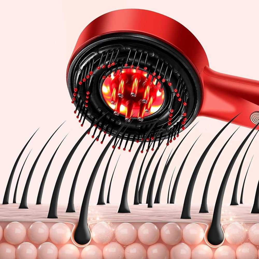 Rechargeable Electric Ionic Hair Brush