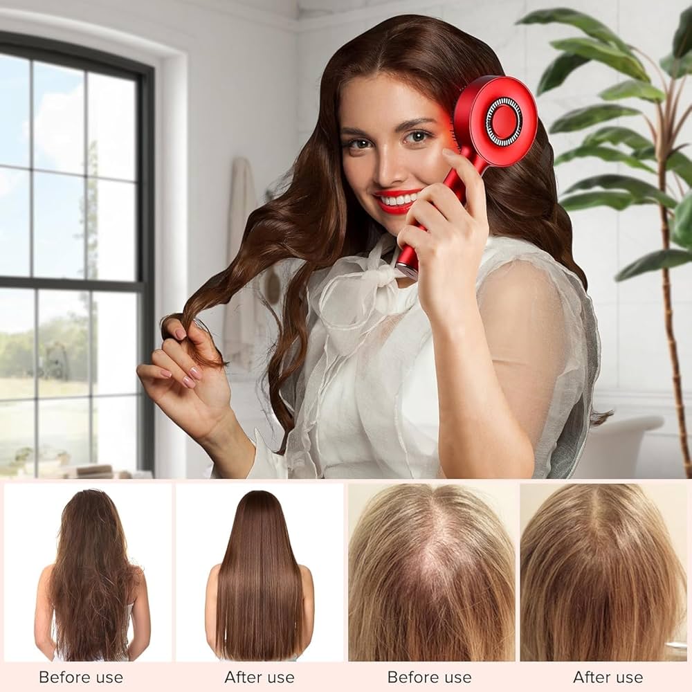 Rechargeable Electric Ionic Hair Brush