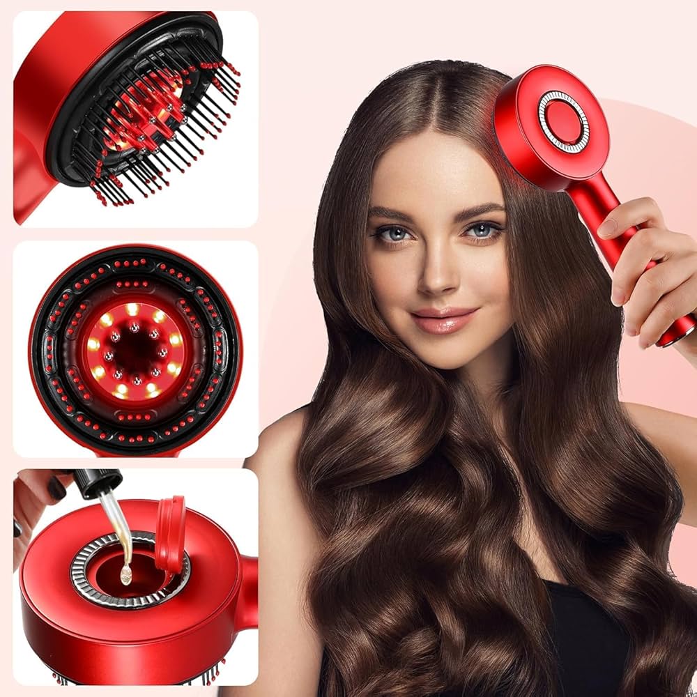 Rechargeable Electric Ionic Hair Brush
