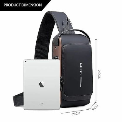 Sling Bag with USB Charging Port