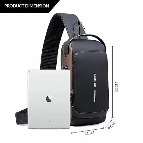 Sling Bag with USB Charging Port