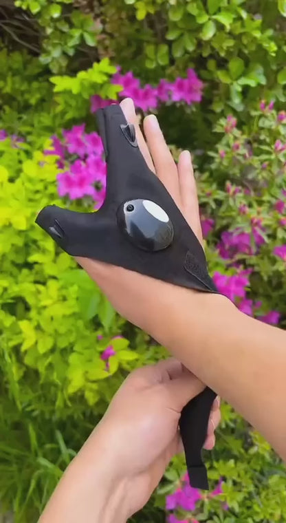 LED flashlight gloves