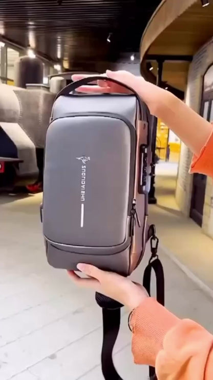 Sling Bag with USB Charging Port